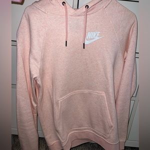 Pink Nike sweater size M